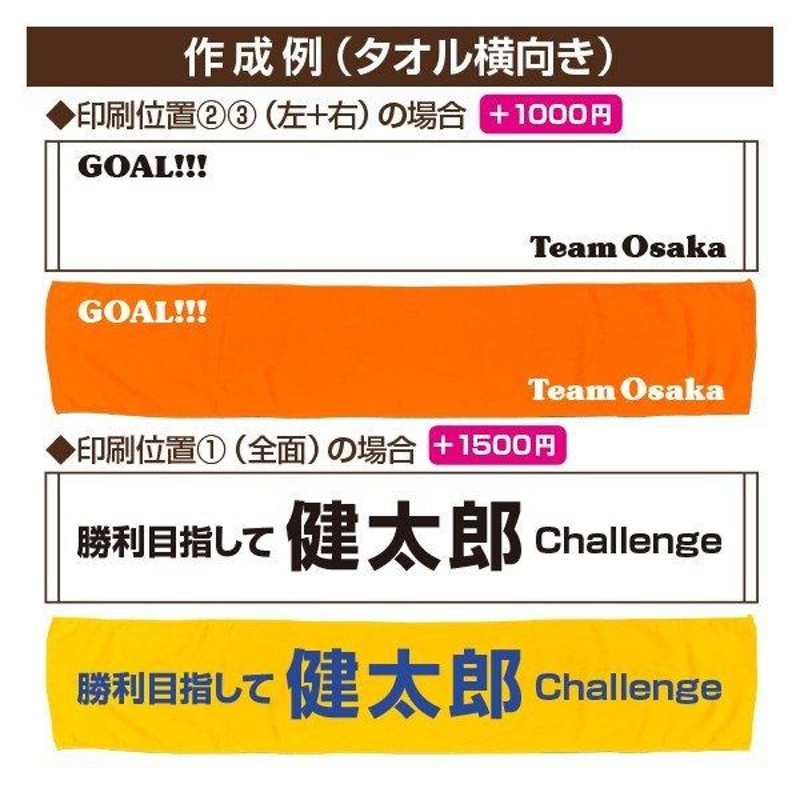 沸騰ブラドン マフラータオル 名入れ 作成 オリジナル タオル お揃い ライブ スポーツ 団体 応援 グッズ 製作 自作 1枚からOK 文字  綿100％