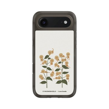 iPhone Air AirX 本質黑 - ilovedoodle (Lim Heng Swee) - Cat and Plant - 喵喵樹