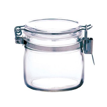 日本【星硝Cellarmate】金屬扣環密封瓶0.5L