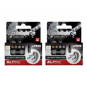 Alpine MusicSafe 荷蘭進口 高保真音樂耳塞 無痛/隔音 兩入組 (全新公司貨)