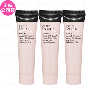 【Estee Lauder 雅詩蘭黛】粉保濕水啵啵妝前精華(15ml)*3(公司貨)