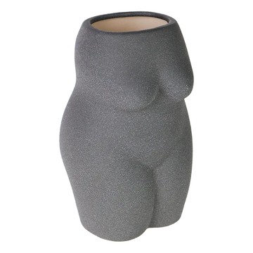 DOIY 裸女(XL) 黑色陶瓷花瓶