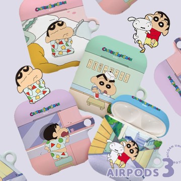 韓國正版KR｜蠟筆小新情境劇系列 AirPods耳機套.AirPods3 1/2代AirPodsPro保護套 收納套 Unicorn