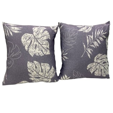 J&N 紫葉涼感抱枕 2個  60 x 60cm  紫色