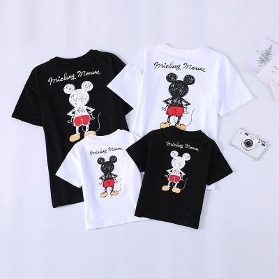 Disney ディズニー Tシャツ 親子tシャツ ペアルック ミッキー 親子t Shirt 親子ペア 男の子 女の子 親子服 半袖 子供服 キッズ 通販 Lineポイント最大get Lineショッピング