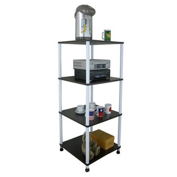 【Dr. DIY】寬40x40/公分-四層(長管)置物架/電器架/收納架