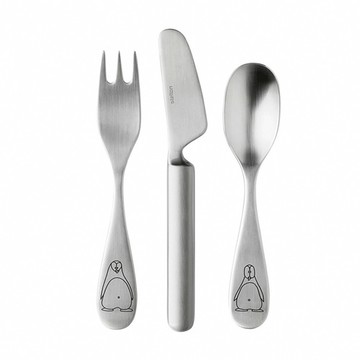 Stelton│Pingo兒童刀叉匙三件組
