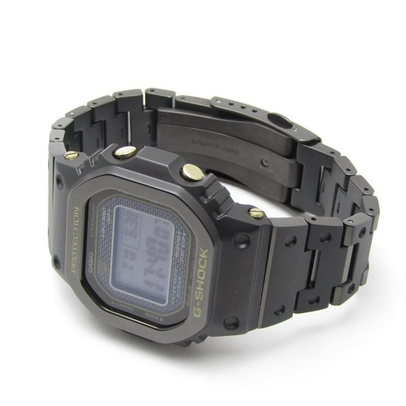 美品 G-SHOCK Gショック GMW-B5000TB-1JR フルメタル チタン Bluetooth 