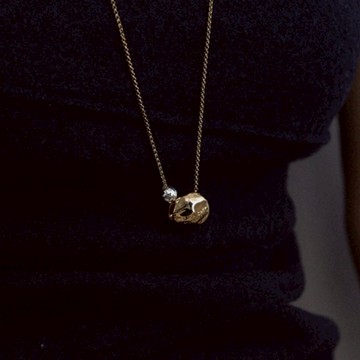 肌理感撞色【吊墜長項鍊】muroom 重磅款 圓球 小眾設計 [C73]