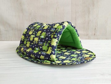 小船屋- 淘氣青蛙 7色選擇 小型犬 中型犬 大貓咪 可拆式床墊