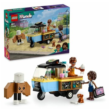 LEGO 42606 Friends系列 行動麵包餐車  混和顏色  1盒