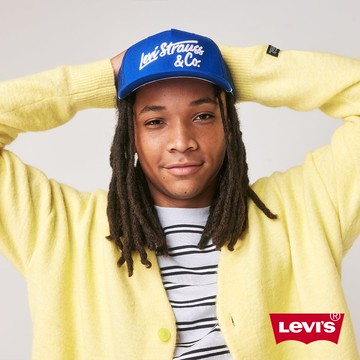 男女同款 可調式排釦網眼棒球帽 / 精工立體刺繡Logo / FLEXFIT 110吸濕排汗 藍 熱賣單品