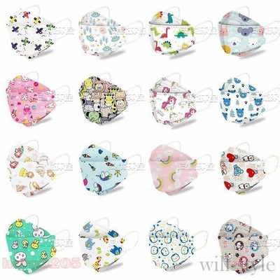子供用 Kf94マスク 50枚入 マスク 3d立体 柳葉型 可愛い 柄マスク Kn95同級 4層構造 使い捨て 感染予防 韓国 不織布 幼稚園 女の子 男の子 キッズ マスク 通販 Lineポイント最大get Lineショッピング