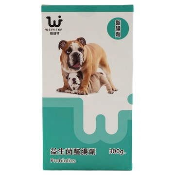 WEIYITER 維益特 台灣公司貨 犬用益生菌整腸劑  益生菌整腸劑  300g  1盒