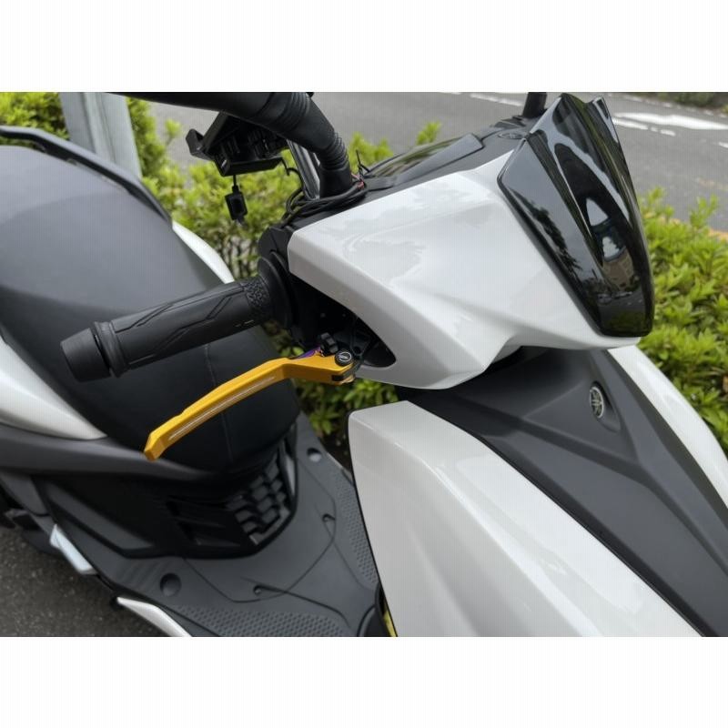 【新品未使用】シグナス グリファス純正パーツ6点（ミラー、ブレーキレバー他） 新品未使用】シグナス グリファス純正パーツ6点（ミラー