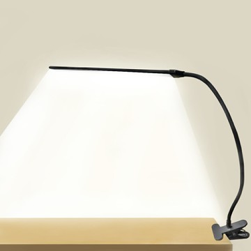 【光之圓】LR5260高亮度LED護眼USB充電 自然光 麻將燈夾燈(按鍵開關360度任意彎曲60cm長燈管 不可超取)