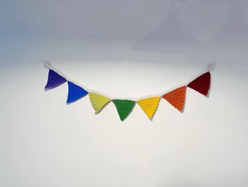 彩虹旗仔/七彩/camping/裝飾/居家/入伙/送禮