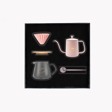 咖啡套裝|粉色套裝 生日禮物 客製化禮物 刻字禮物 交換禮物 送禮