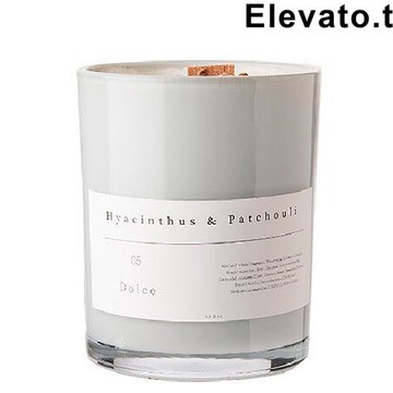 【Elevato.T】DOLCE 清新花香調 Aroma Candle 香氛蠟燭 (白色)