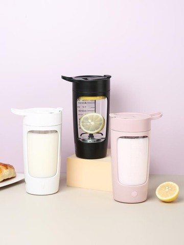 攪拌杯 全自動攪拌杯電動便攜搖搖健身蛋白粉網紅奶昔刻度咖啡水杯子 夏沐