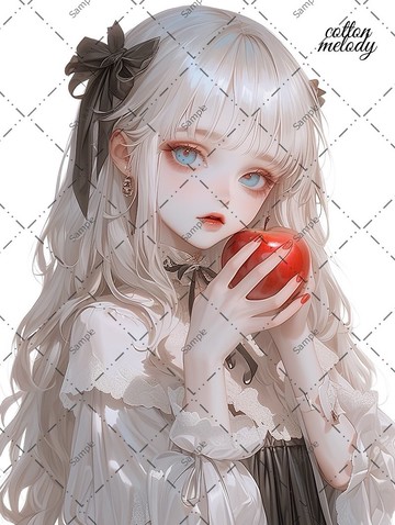 original sticker no.1566 人物貼紙 原創貼紙 人物貼紙 女孩貼紙 原創人物貼紙