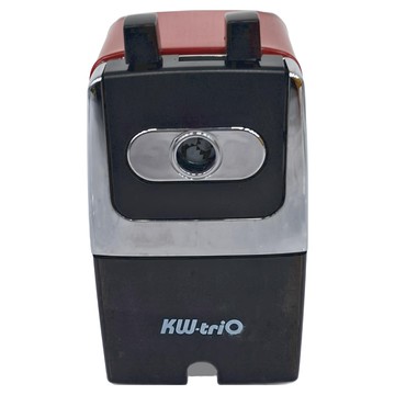 KW-triO 堡勝企業 鐵殼事務用削筆機 堅固耐用  紅色  1個