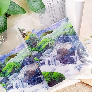 NO.1053 泰山The Rainforest / 晶透書寫墊