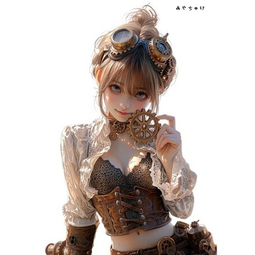 【5 月新款 5】07-124-0025 人物貼紙 蒸汽龐克風格