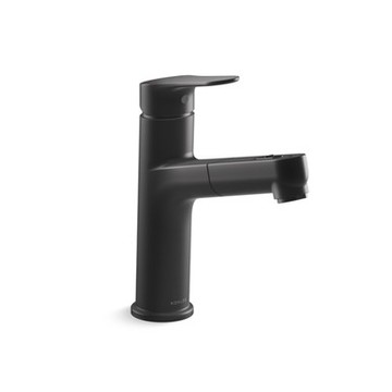 Accliv 單槍面盆伸縮龍頭 (霧黑)