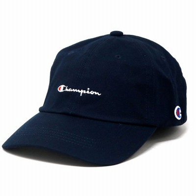 キャップ チャンピオン Champion 帽子 春 夏 秋 冬 メンズ レディース コットンツイル 綿 黒 ブラック 父の日 通販 Lineポイント最大get Lineショッピング