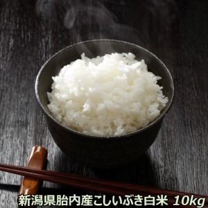 令和5年産 新潟産こしいぶき 10kg 白米 食味Ａランク 農薬節減（7割減） 有機肥料栽培米・残留農薬ゼロ（検査済） 一等級