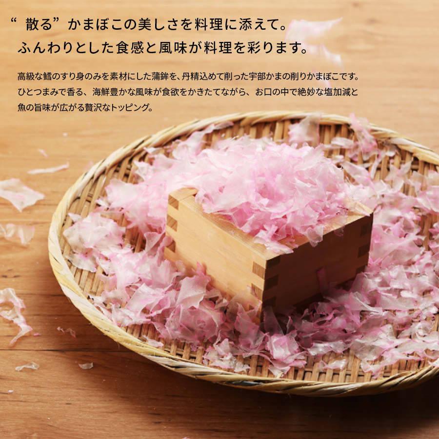 けずりかまぼこ 赤 紅 50g 山口県 宇部 蒲鉾 かまぼこ 削り蒲鉾 削りかまぼこ