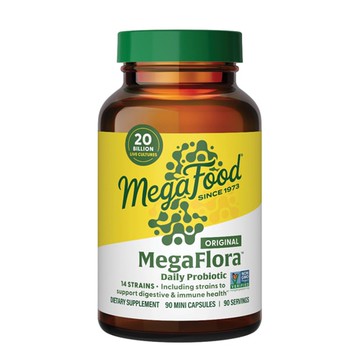 MegaFood MegaFlora 20 billion CFUs - 90 Capsules