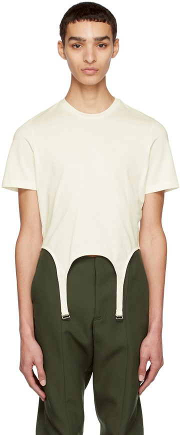 Dion Lee 灰白色 Garter T 恤