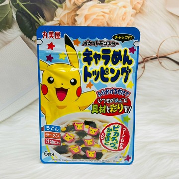 日本 丸美屋 茶漬 茶泡飯調味料 湯麵料 麵用佐料 造型魚板 吉伊卡哇 ちいかわ 寶可夢 皮卡丘 蠟筆小新 光之美少女 多款供選