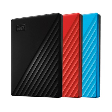 WD/西部數據My passport隨行版1T 2T 4T 5T 6T移動硬盤USB3.0加密【Snownelle優選】