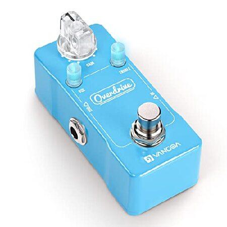 Overdrive Guitar Pedal Blue Fall Analog Electric Guitar Overdrive Effect Pedal Vintage Mini Overdrive Pedals for Electric Guitar Single Type DC 9V Tru