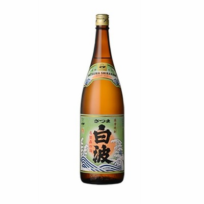 薩摩酒造 さつま白波1800ml×6本（ケース販売）