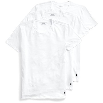 Polo Ralph Lauren 男棉質彈性圓領T衫3件裝