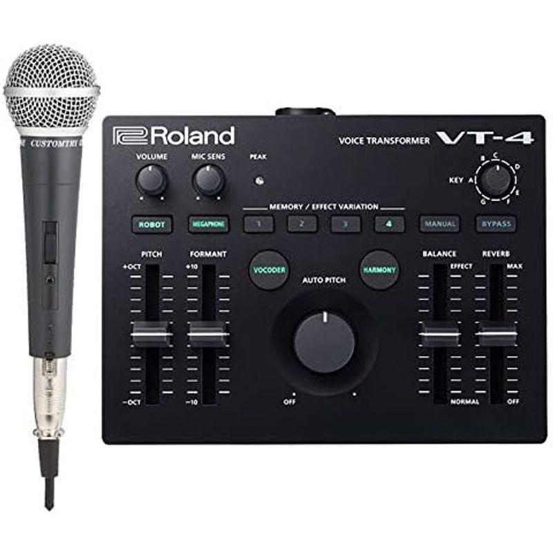 Roland VT-4 かんたん配信セット ダイナミックマイク、卓上スタンド付き ローランド