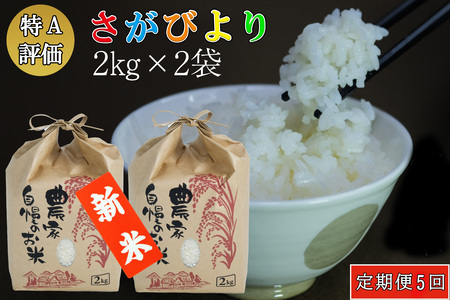 新米 令和5年産 さがびより 4kg (2kg×2袋) D-F018313