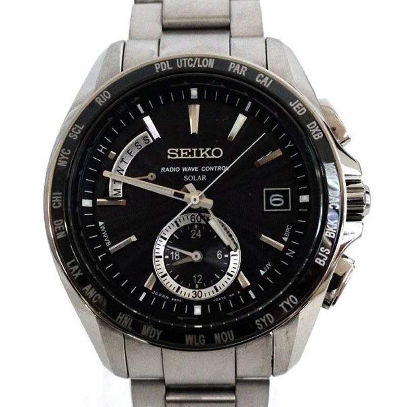 セイコー SEIKO ブライツ BRIGHTZ 電波ソーラー腕時計 SAGA159/8B54-0BB0 /中古/美品/MT2803 |  LINEブランドカタログ