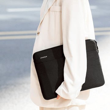 Innostyle OmniProtect Slim 14 吋單層 360 度電腦保護隨行袋 - 黑色