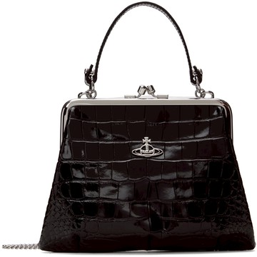 Vivienne Westwood 黑色 Granny Frame 手提包