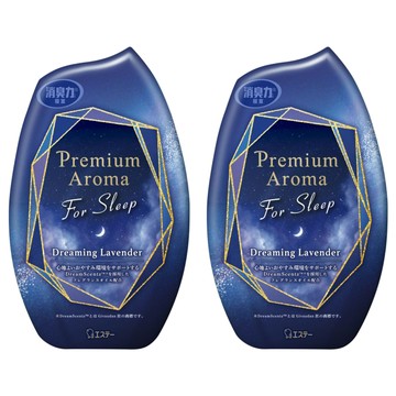 ST 雞仔牌 消臭力 Premium Aroma 室內舒眠系列芳香劑 400ml - 夢幻薰衣草 (深藍)  2瓶