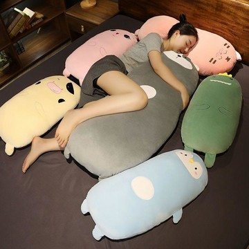9361 位熟客復購💯長條抱枕女生可愛玩偶側睡夾腿牀上睡覺神器可拆洗牀頭靠枕頭靠墊N71O