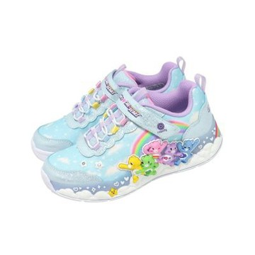 606 SKECHERS 女童系列 燈鞋 HUGS N SNUGS - CARE BEARS (302390LBLMT)