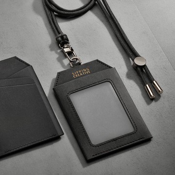 簡約證件套_極簡黑