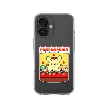 iPhone 16 Clear 透明 - 三麗鷗-布丁狗30週年 PomPomPurin (30th Anniversary) - 辣翻天