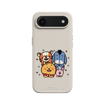 iPhone Air SolidX 貝殼灰 - 迪士尼-小熊維尼 Disney Winnie The Pooh - 插畫家系列(Nagano) - 熱烈鼓掌